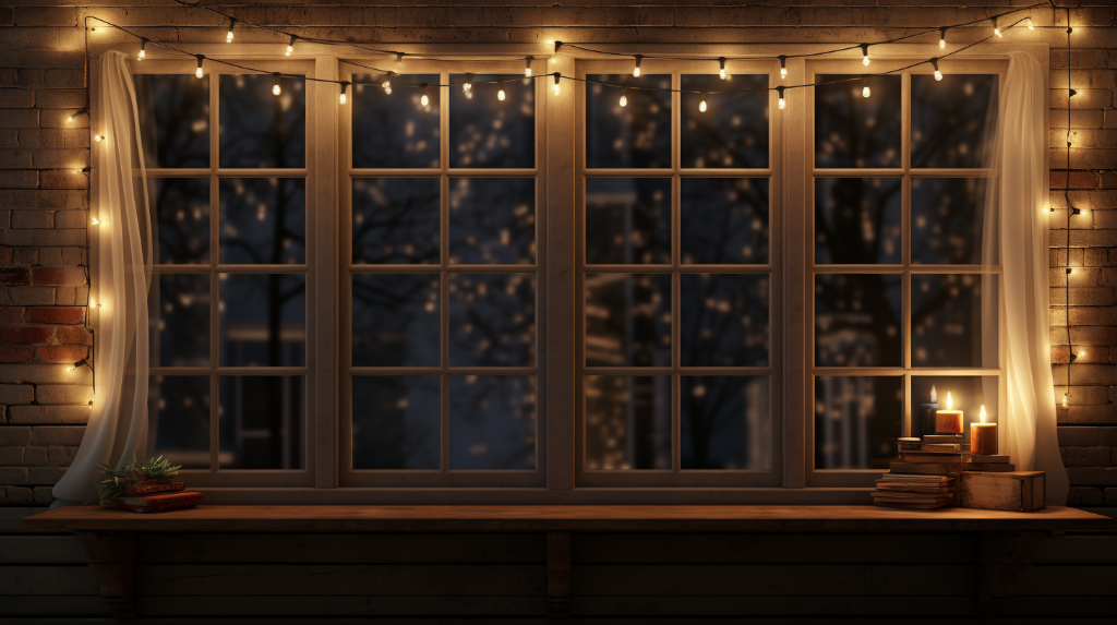 Гирлянда на окна: идеальный способ украсить дом к праздникам