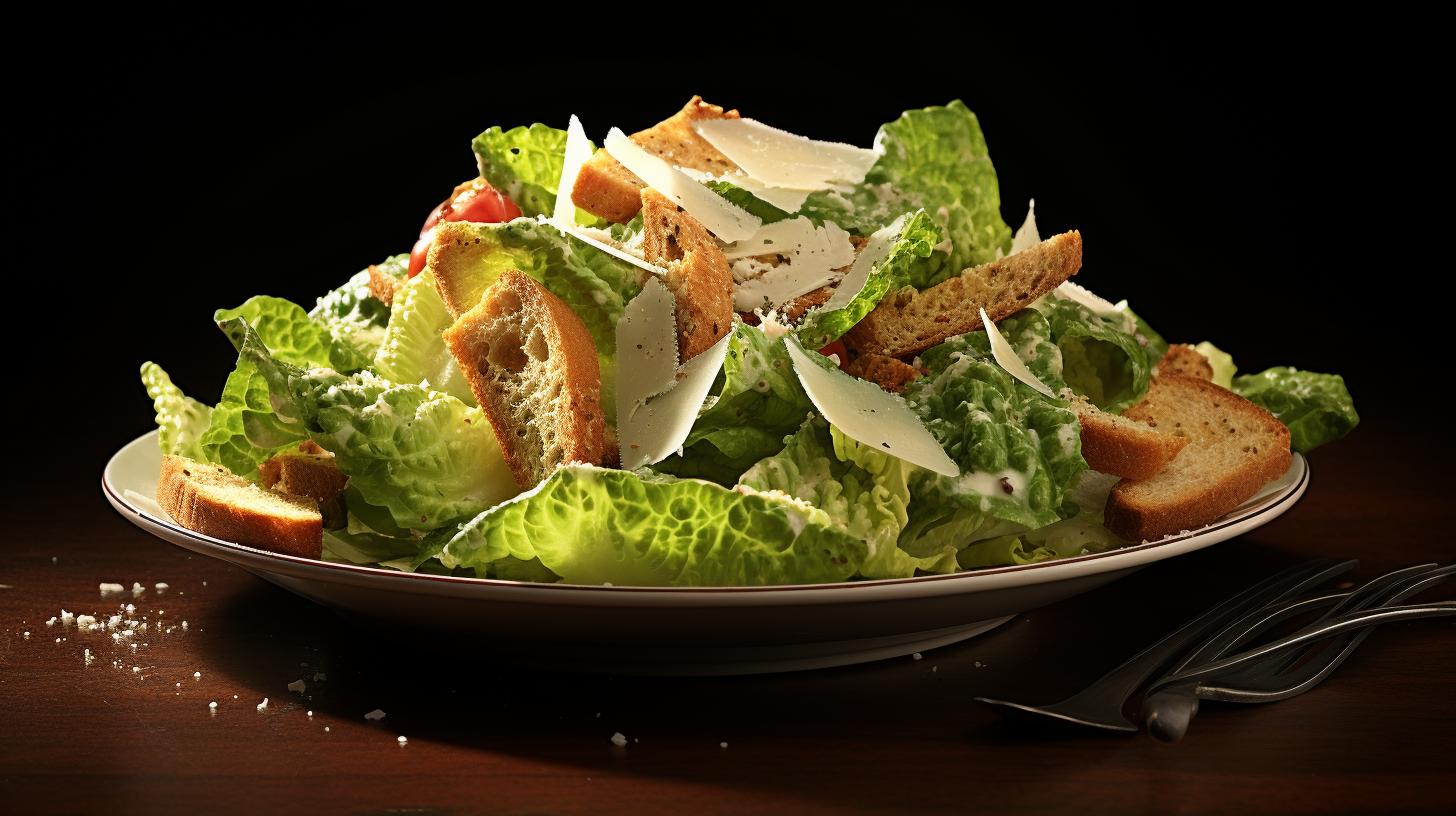 Caesar salad фото