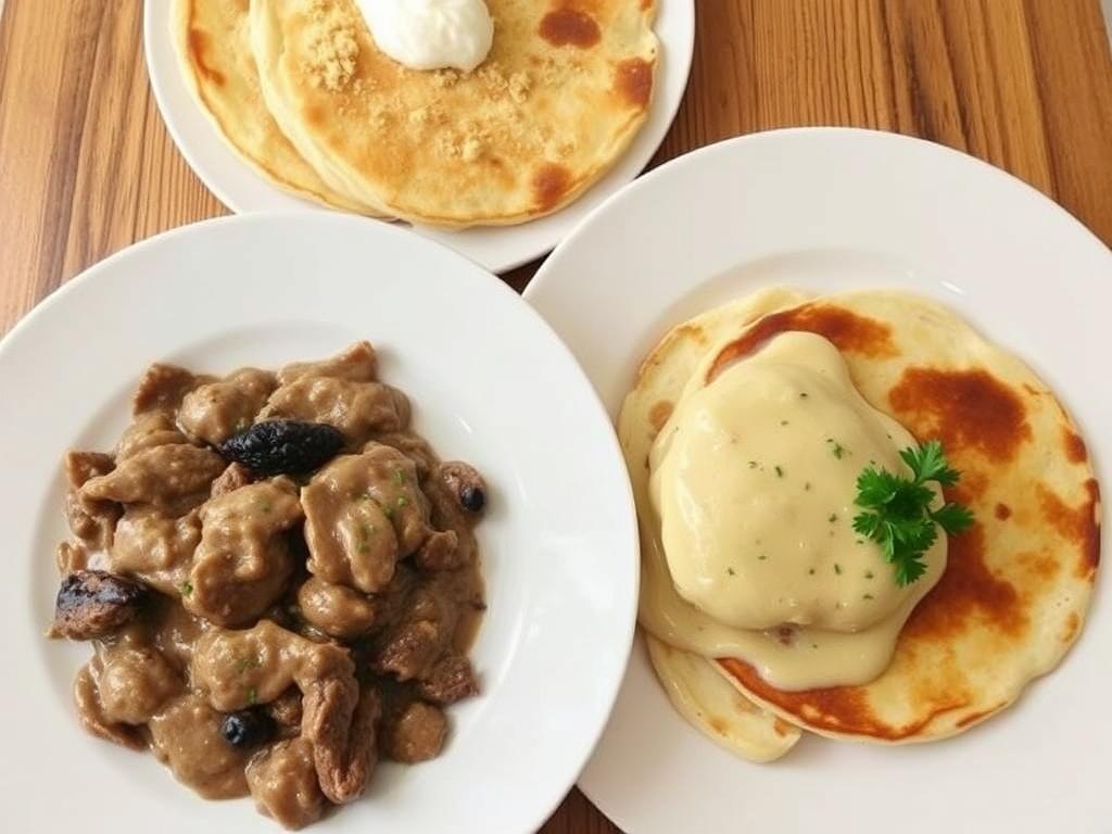 Бефстроганов и блинчики: как соединить классику кухни с уютом домашнего стола