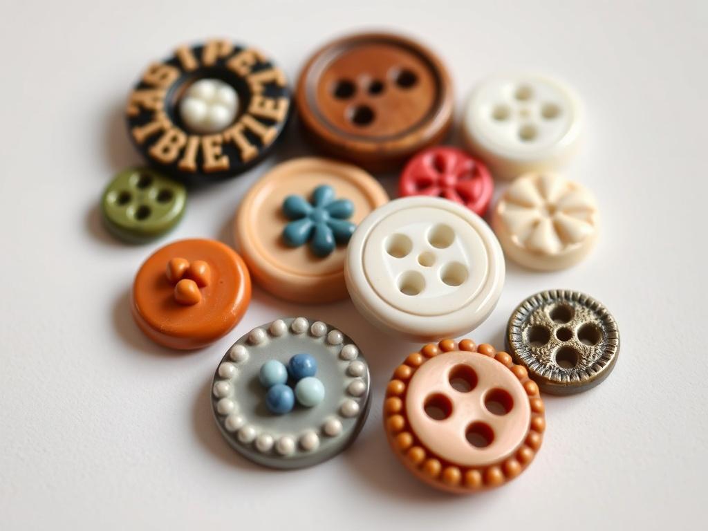 Декоративные пуговицы: маленькая деталь с большим характером